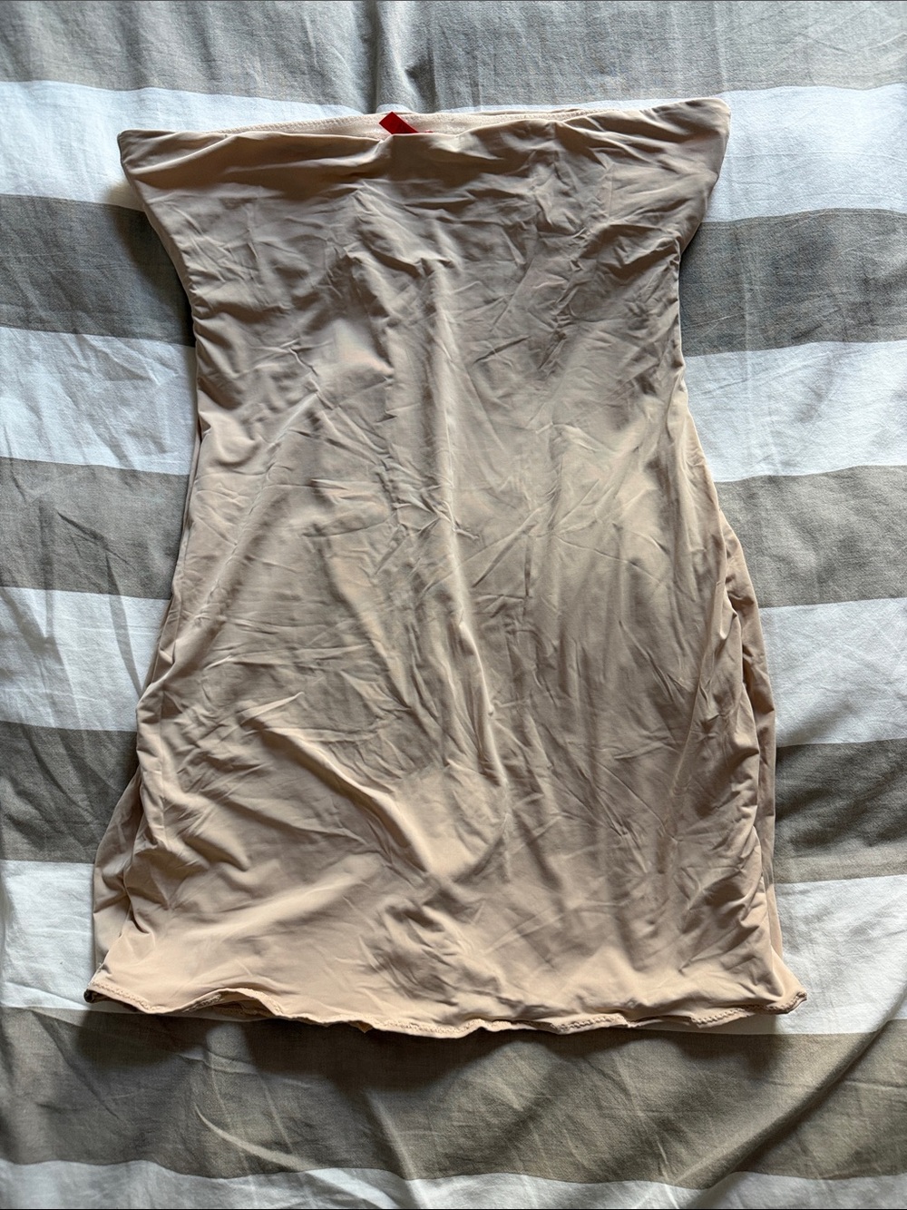 SPANX Strapless Nude Shaping Slip Dress